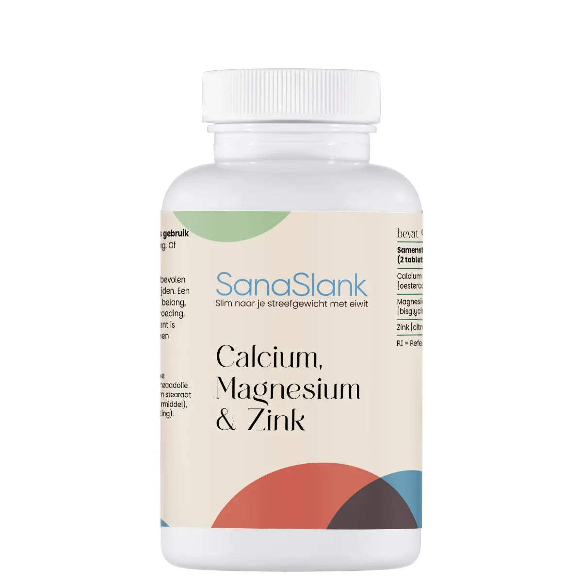 Sanaslank Calcium, Magnesium, Zink - 90 tabletten