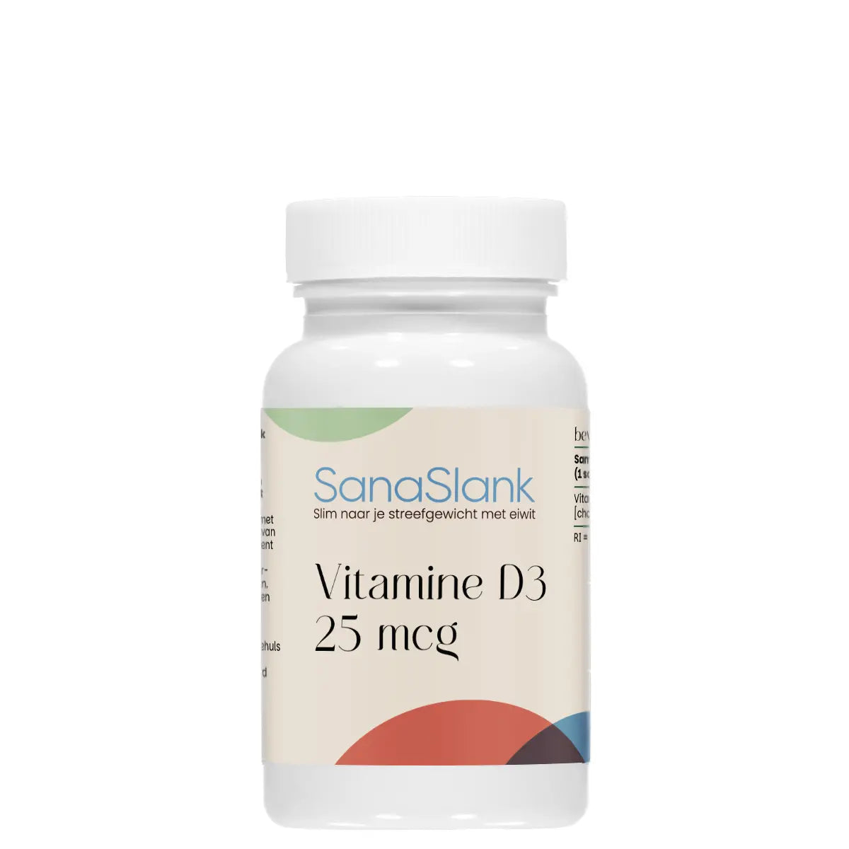 SanaSlank Vitamine D3 – 25 mcg