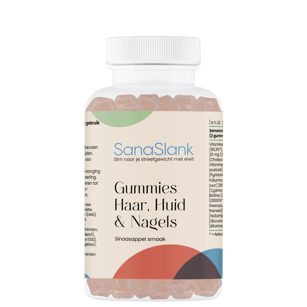 Sanaslank gummies Haar, Huid & Nagels (60 gummies)