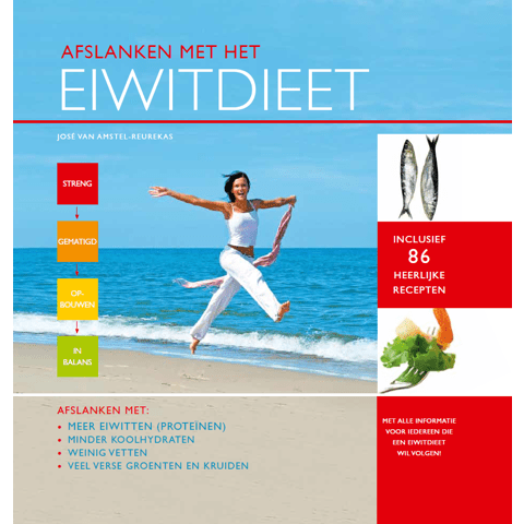 Sanaslank boek - Afslanken met het eiwitdieet