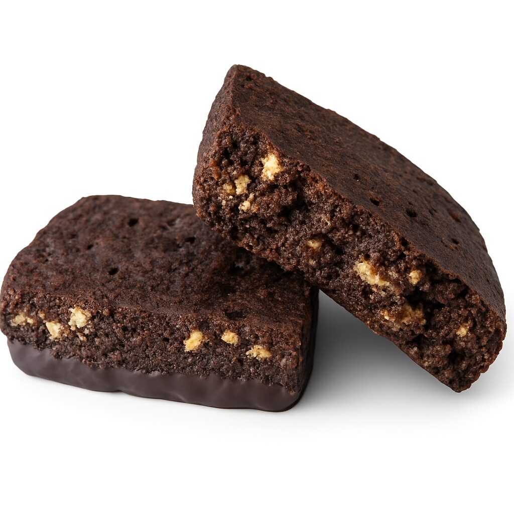 SanaSlank Hazelnoot chocolade Brownie – Eiwitrijk, Vezelrijk & Low Sugar (3 stuks)