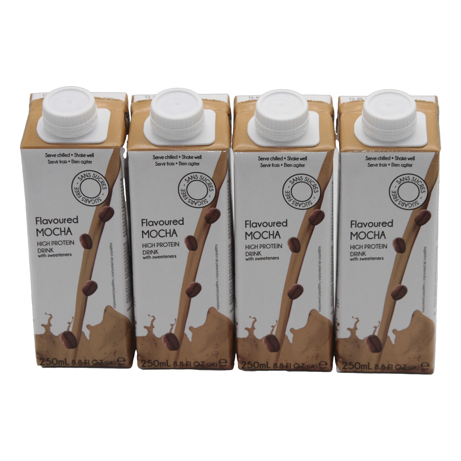 SanaSlank pakje koude drank met Mokkasmaak (4 pakjes)