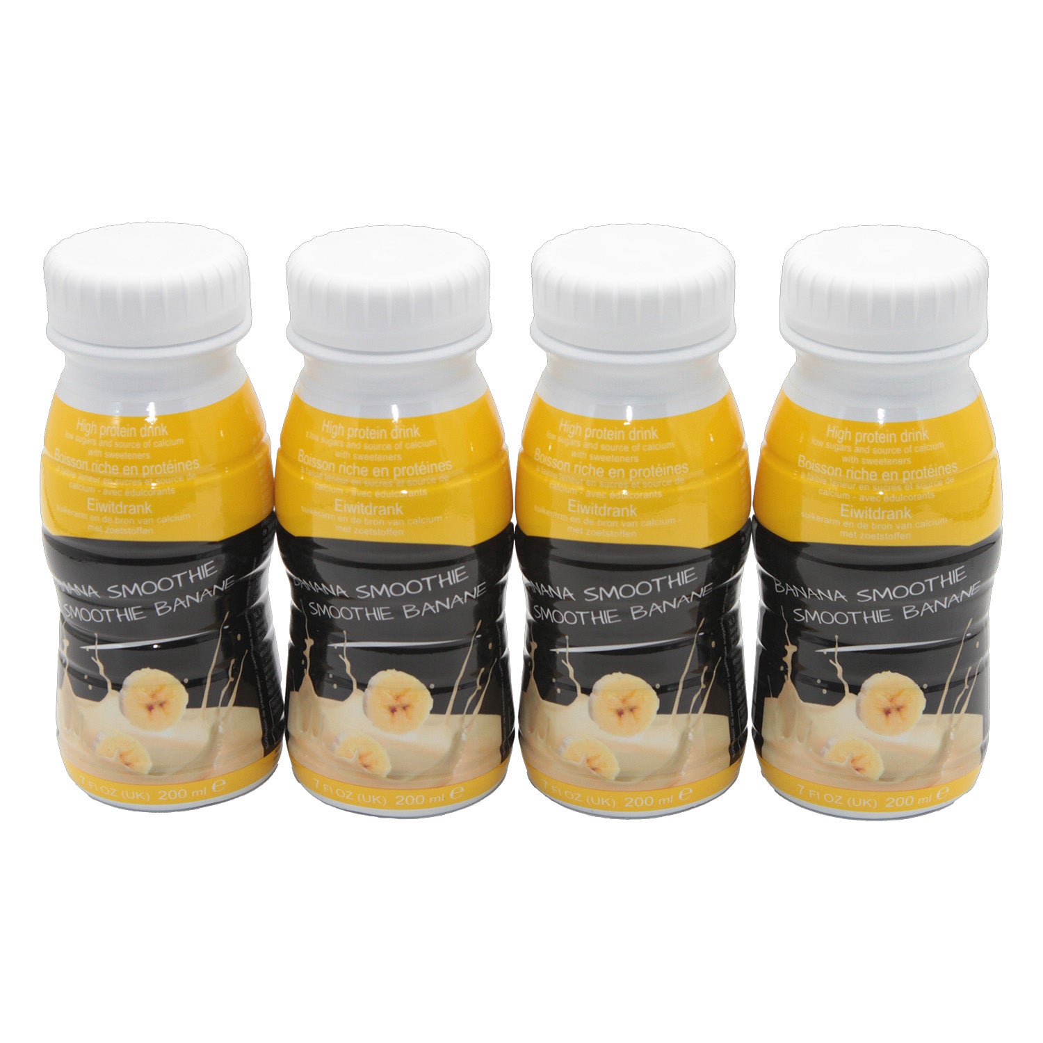 SanaSlank smoothie met bananensmaak (4 flesjes)