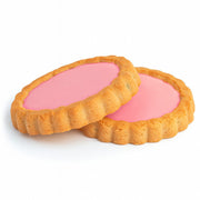 SanaSlank biscuit met zachte aardbei/vanille vulling ultra low carb (4 zakjes)