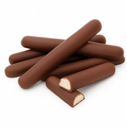 SanaSlank brosse biscuit staafjes met melkchocolade ultra low carb (4 zakjes)