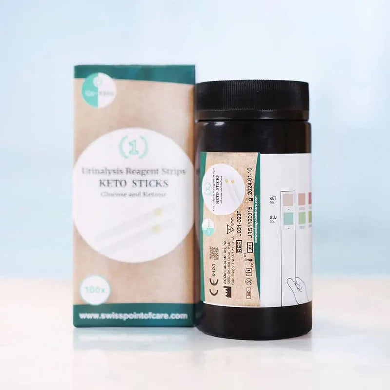 Go-Keto glucose ketonen urine sticks (50 stuks)