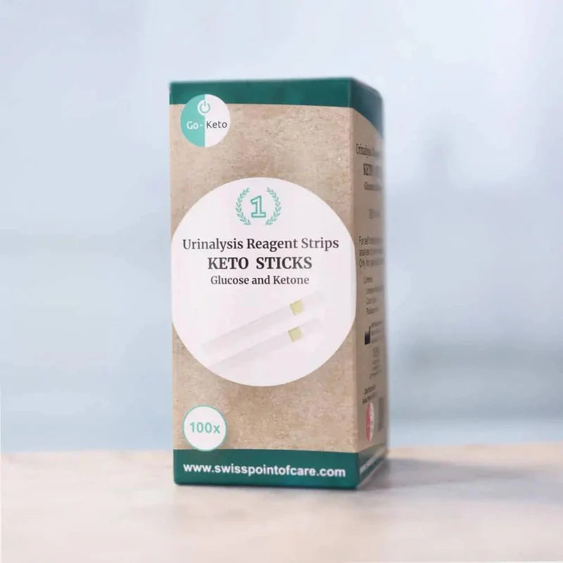Go-Keto glucose ketonen urine sticks (50 stuks)