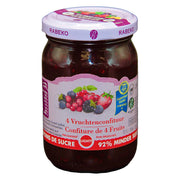SanaSlank jam vier vruchten – low sugar