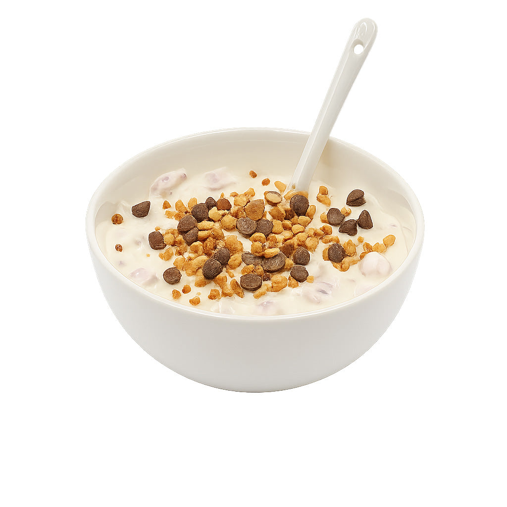 SanaSlank Muesli Chocolade Karamel – High Protein, Vegan & Palmolievrij (5 zakjes)