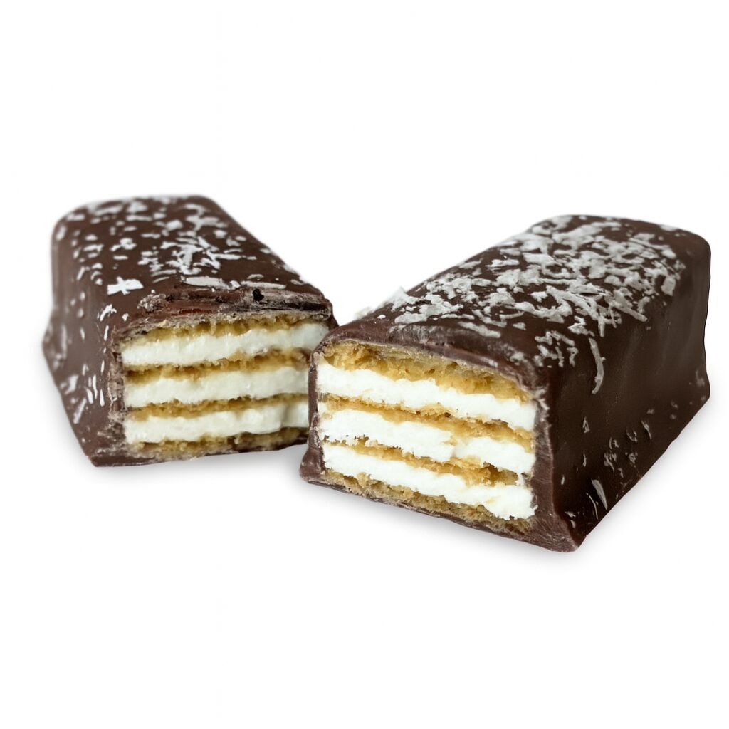 SanaSlank Coco Wafer met Melkchocolade – Eiwitrijk, Vezelrijk & Low Sugar (7 stuks)